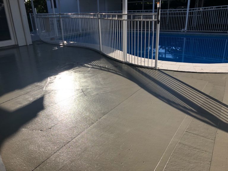 Concrete Pool Surrounds and Entertaining Brisbane Achilles Concreting